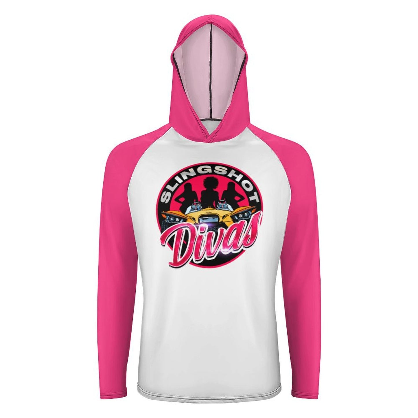 Slingshot Divas Long Sleeve Sun Protection Hoodie - Pink