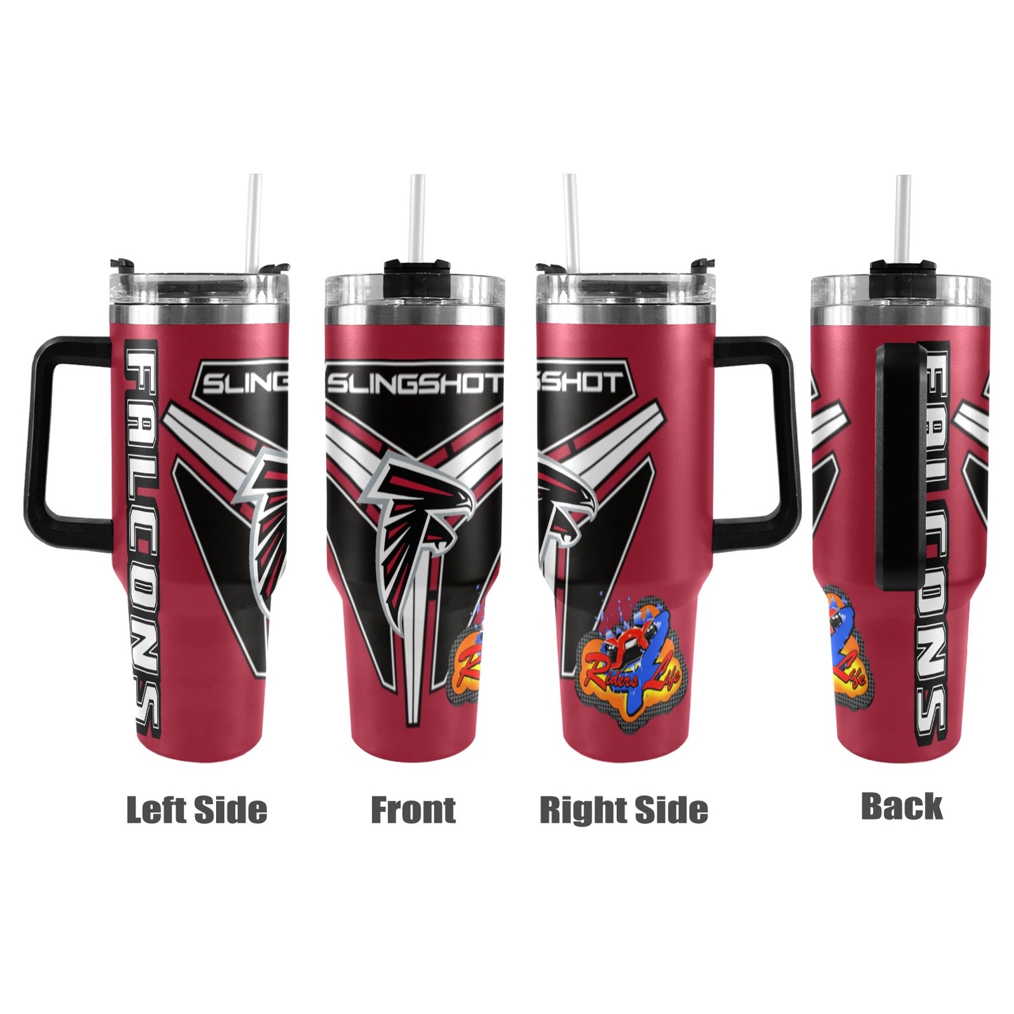 R4L FALCONS 40OZ TUMBLER 2025