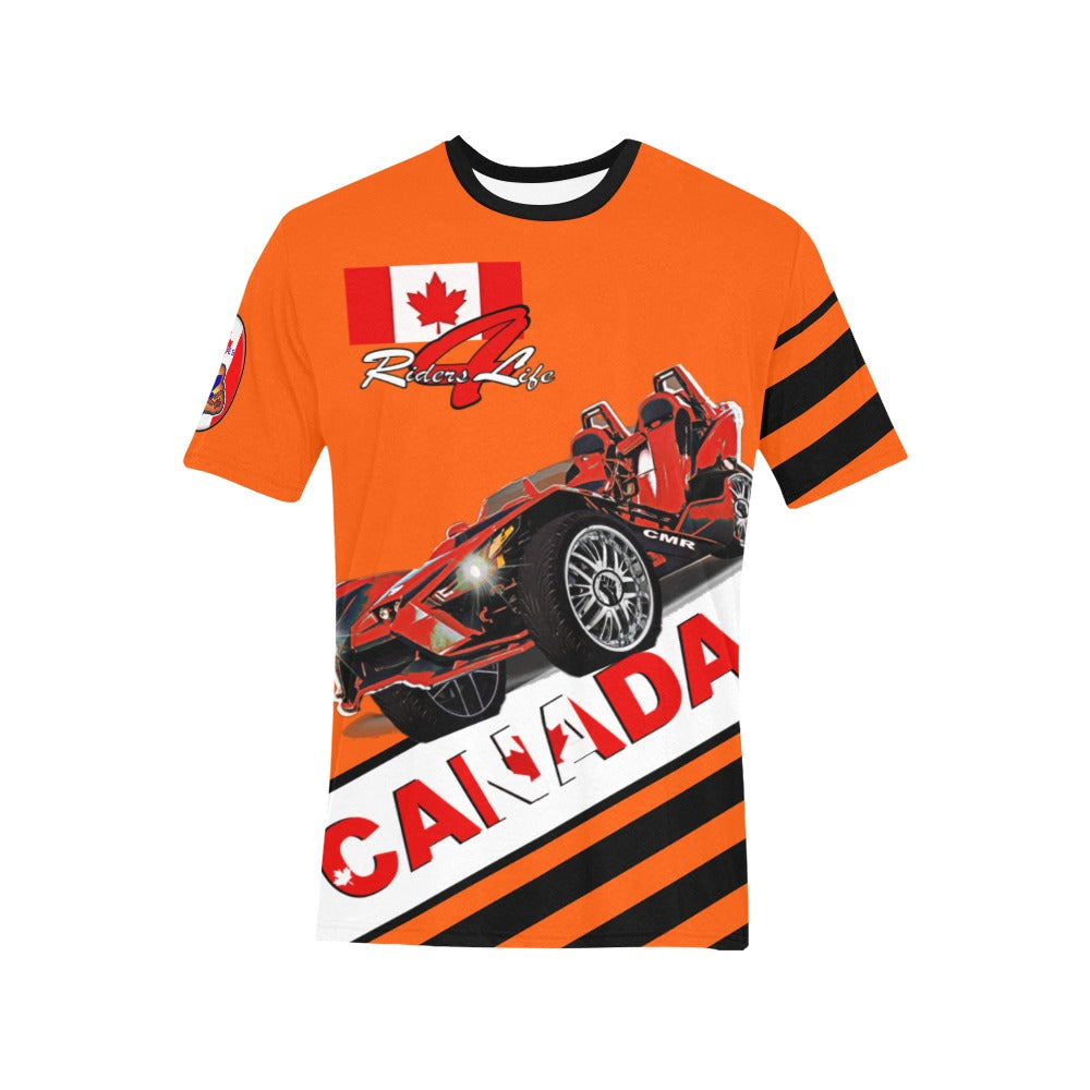 R4L Customizable Canada Tees - Red SS - Add Your Name - 8 Colors