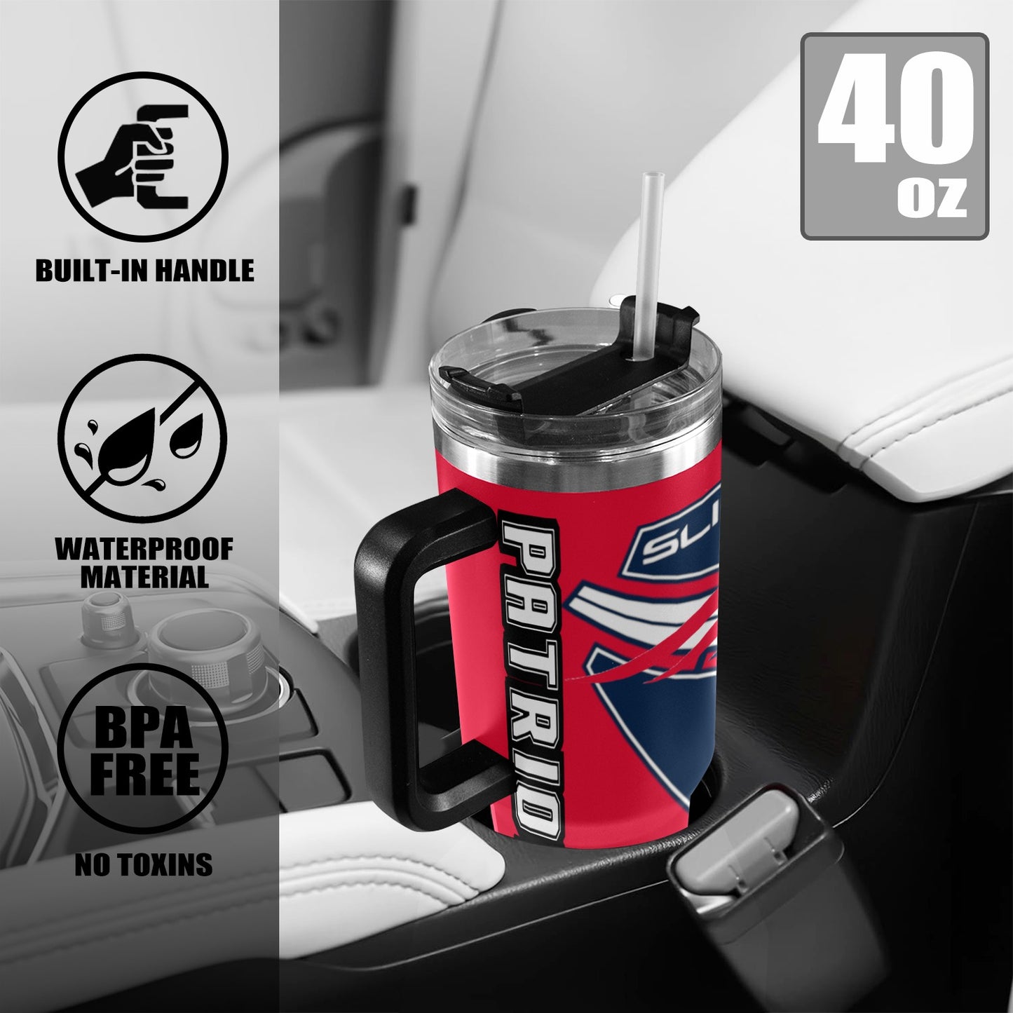 R4L PATRIOTS 40OZ TUMBLER 2025