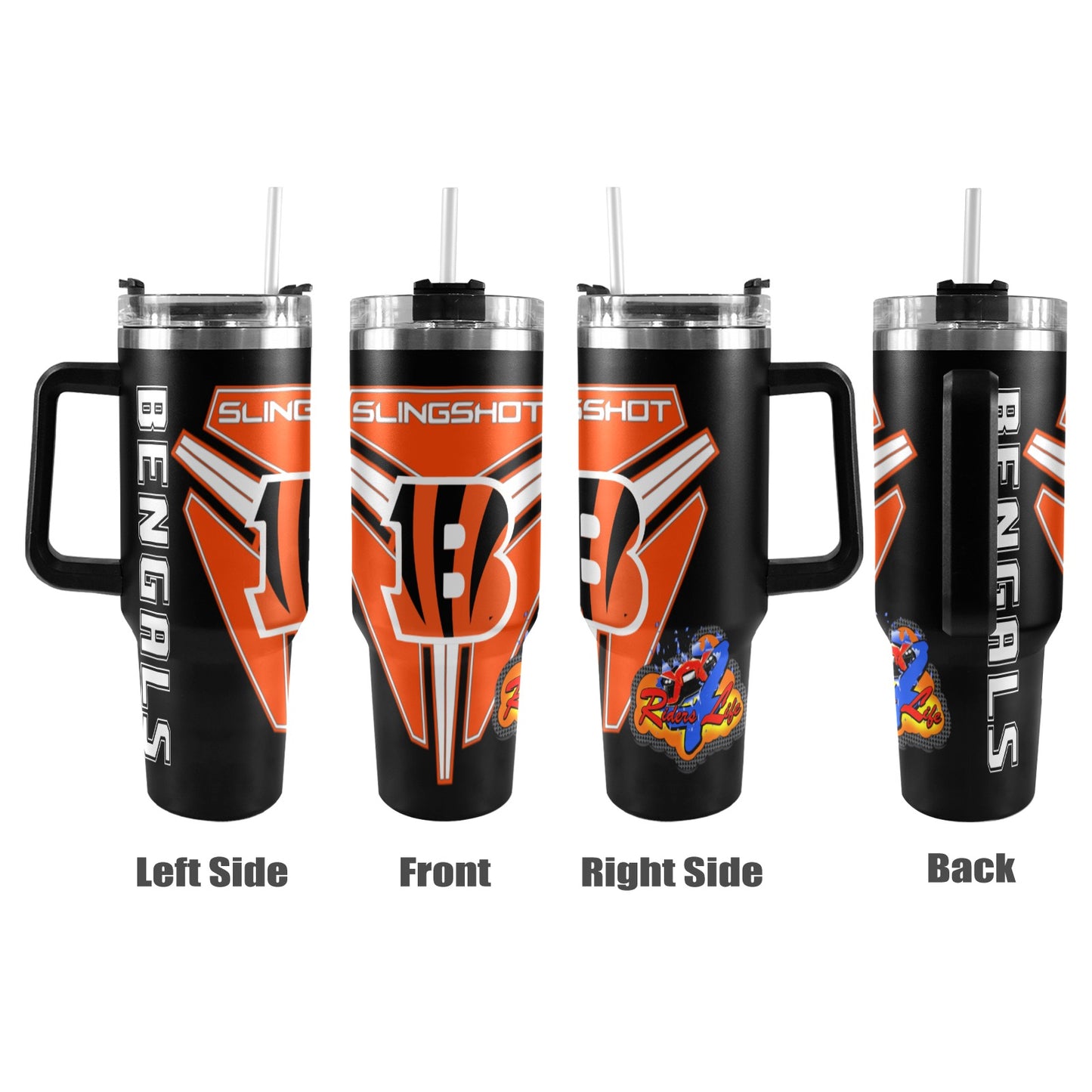 R4L BENGALS 40OZ TUMBLER 2025