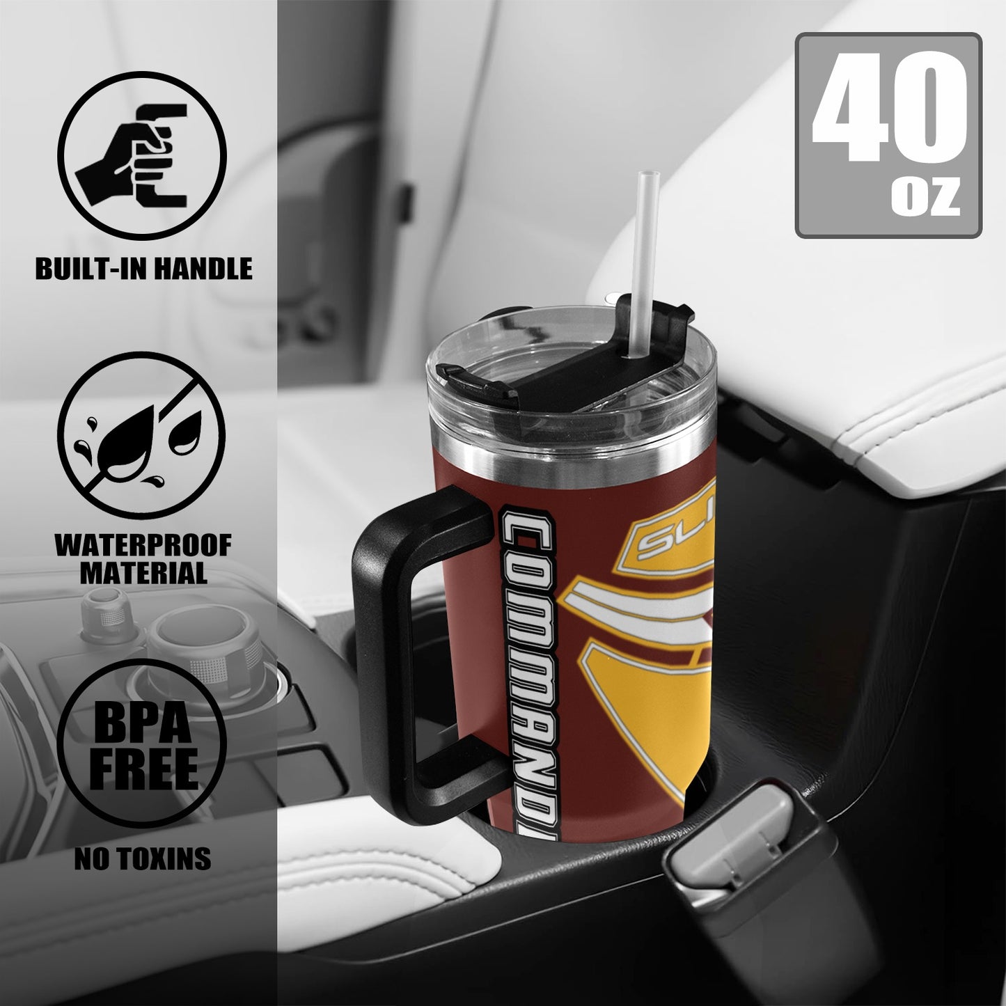 R4L COMMANDERS 40OZ TUMBLER 2025