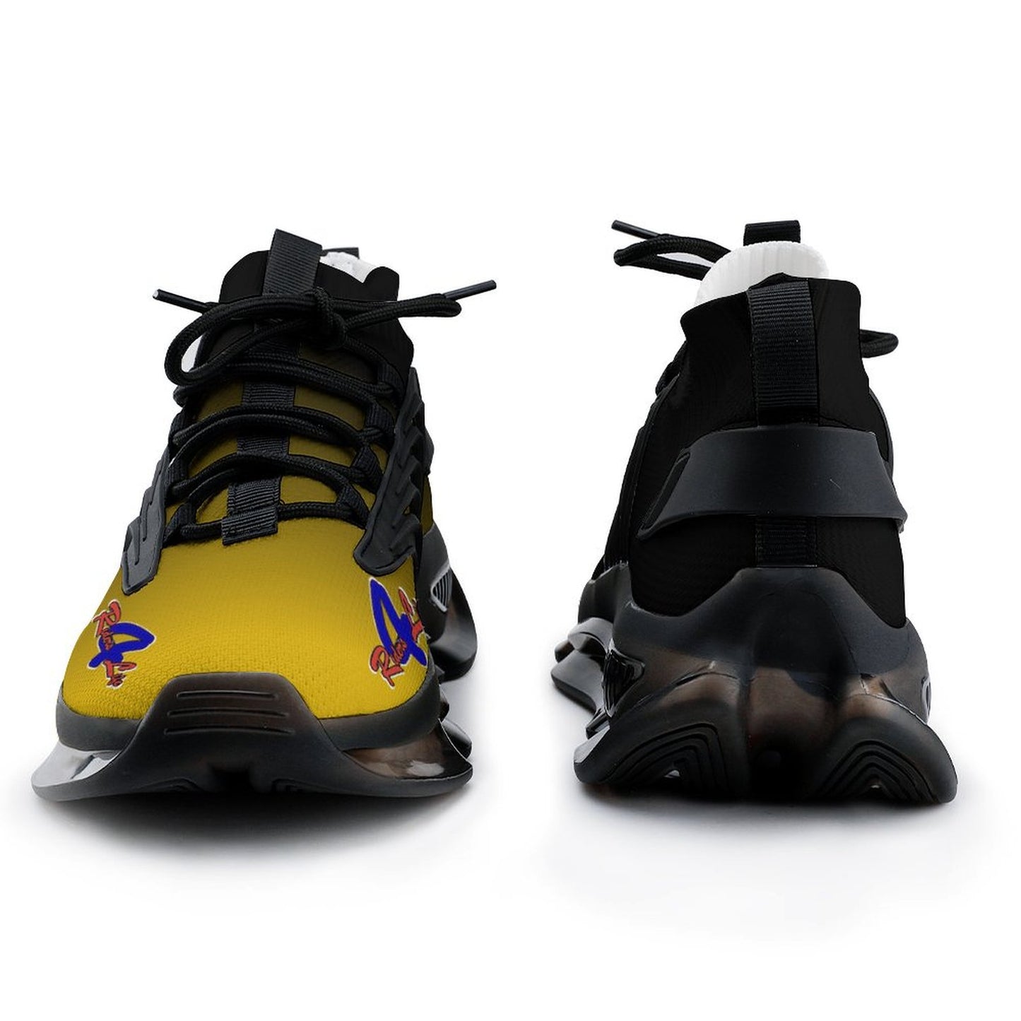 R4L Mesh Sneakers - Gold/Blk