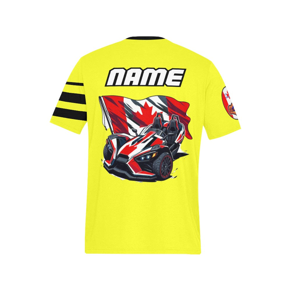 R4L Customizable Canada Tees - Red SS - Add Your Name - 8 Colors