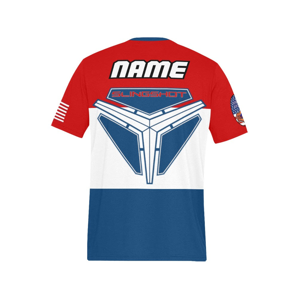 R4L USA Customizable Casual Tee - Add your City, State and Name