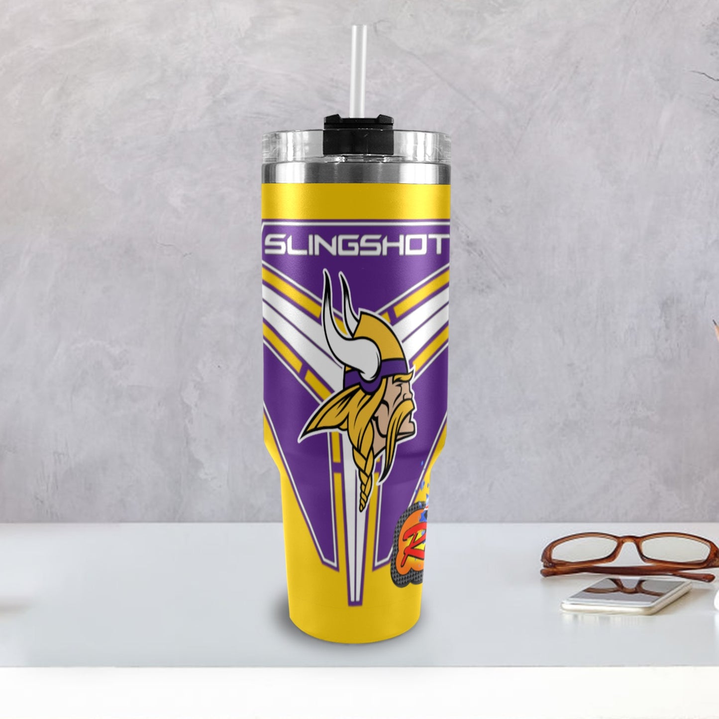 R4L VIKINGS 40OZ TUMBLER 2025