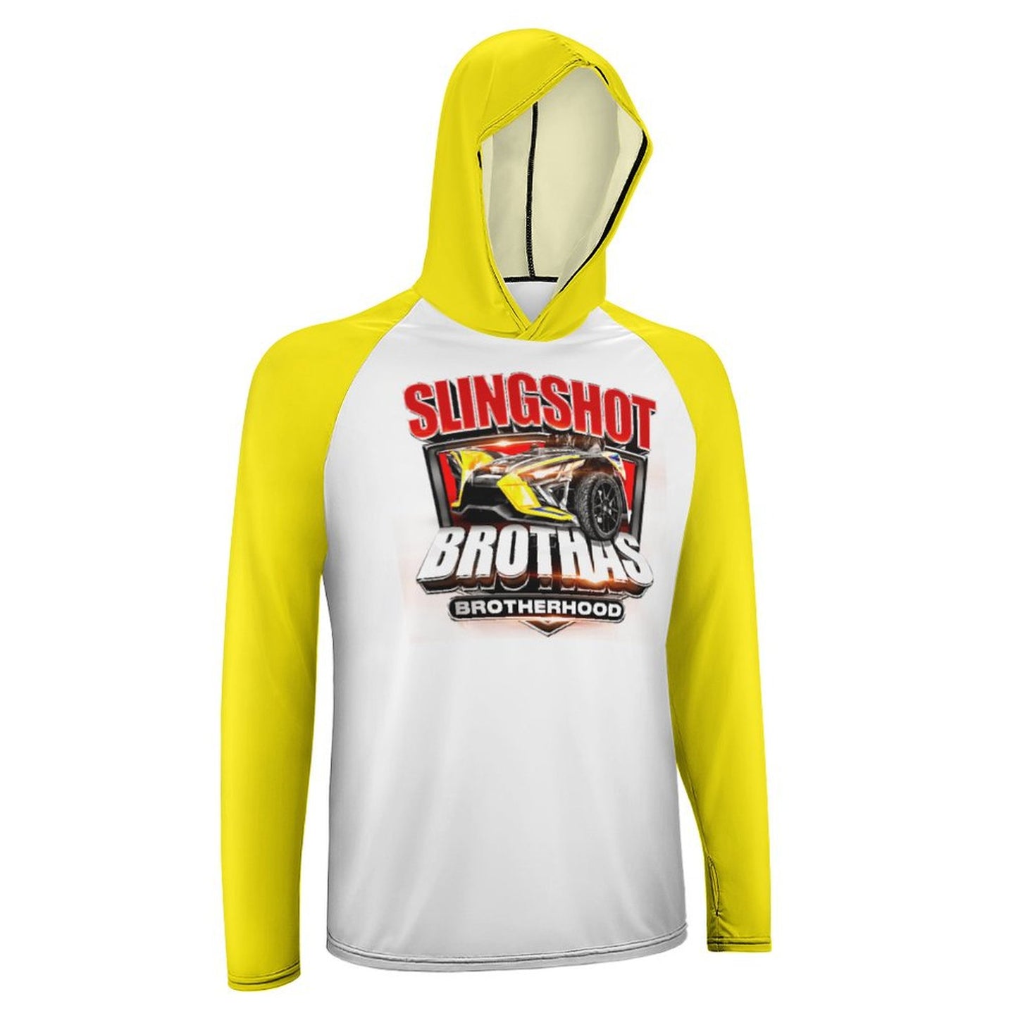 Slingshot Brothas Long Sleeve Sun Protection Hoodie - Yellow