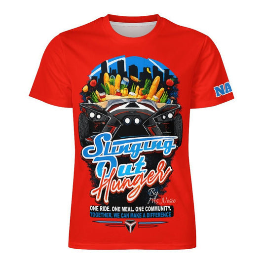 R4L Slinging Out Hunger Ice Silk Tee Red