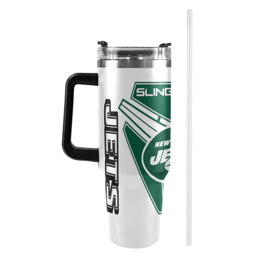 R4L JETS 40OZ TUMBLER 2025