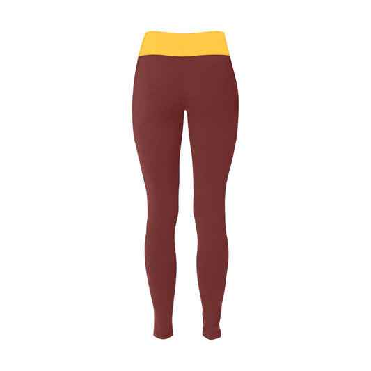 Washington Leggings Maroon