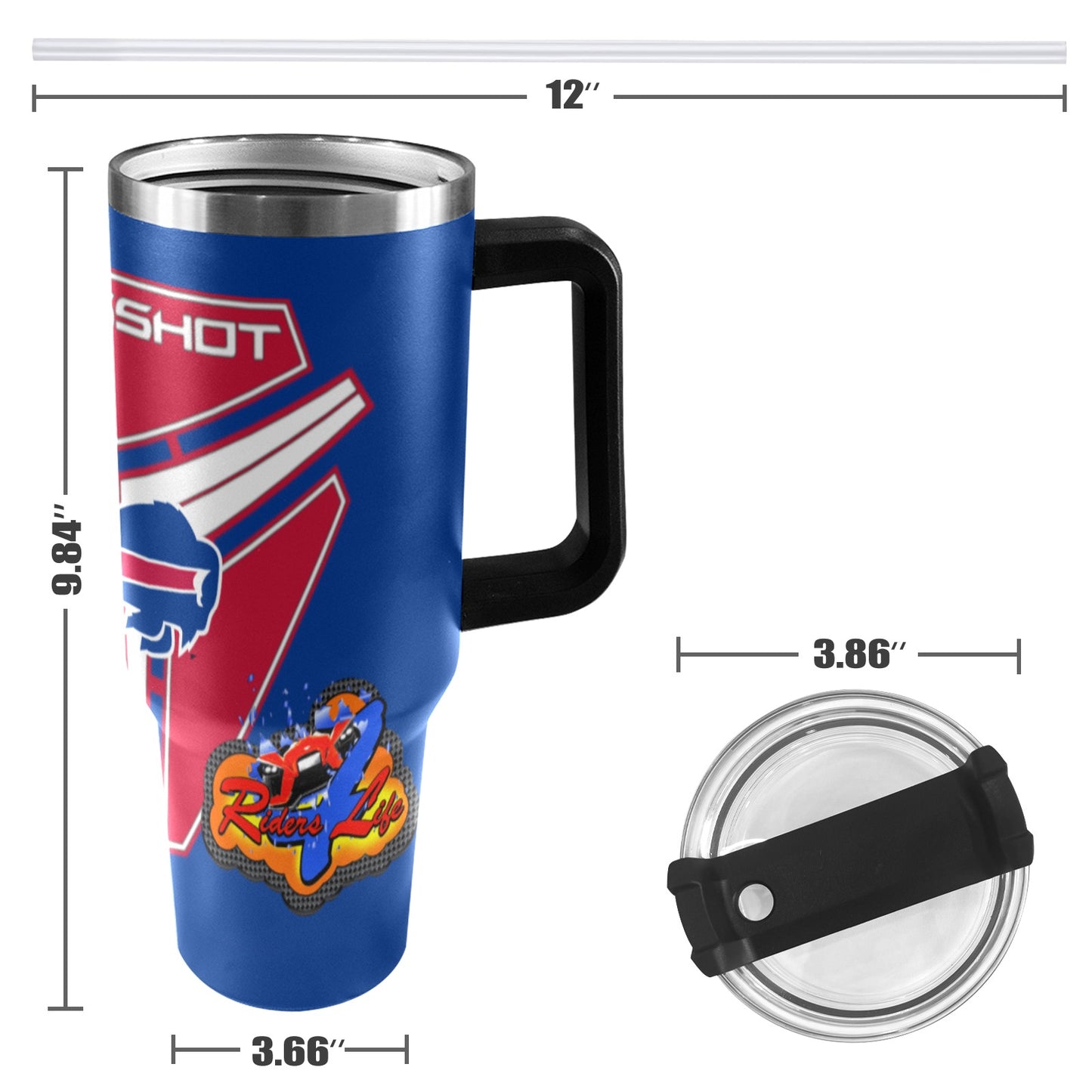 R4L BILLS 40OZ TUMBLER 2025