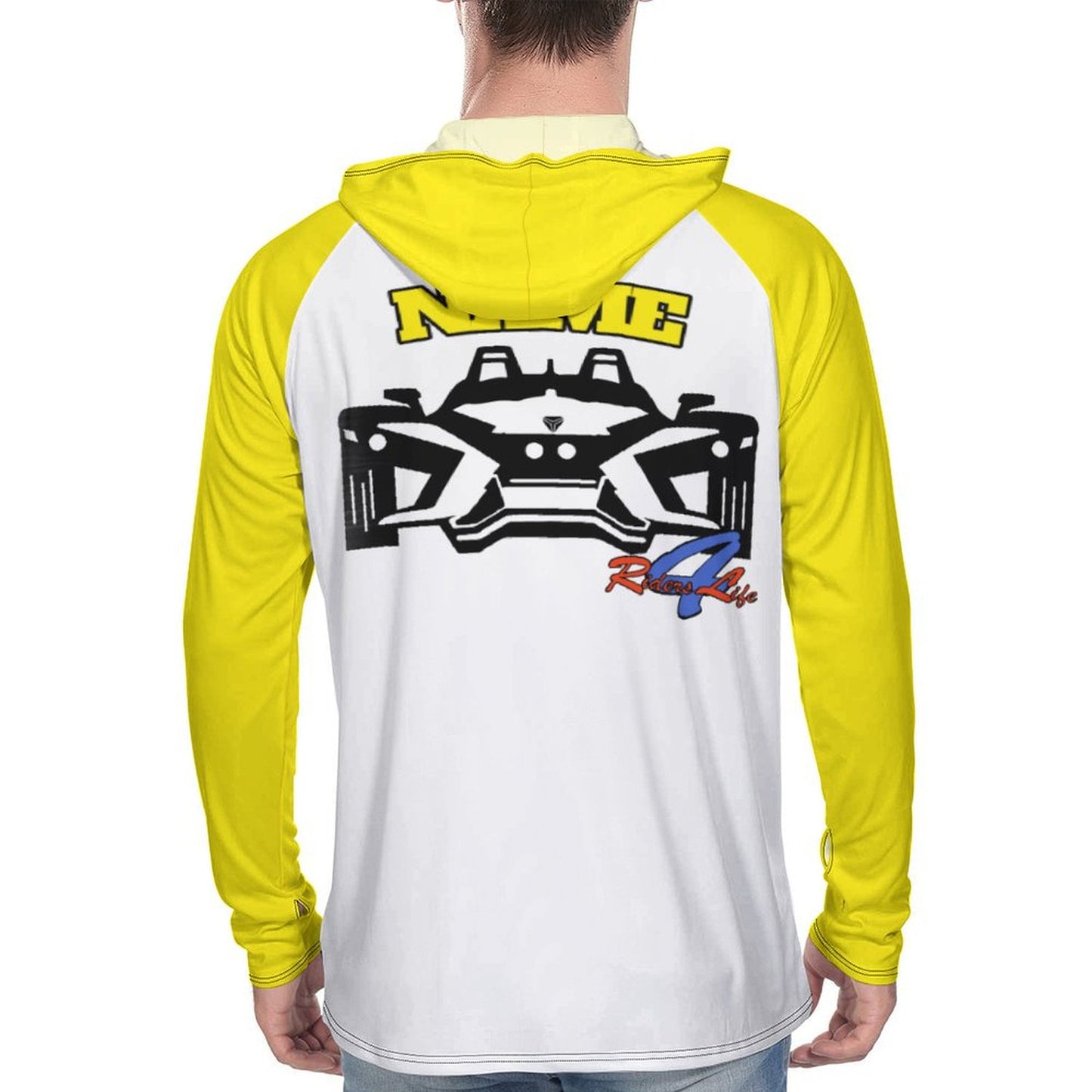 Slingshot Brothas Long Sleeve Sun Protection Hoodie - Yellow