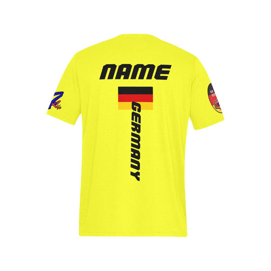 R4L Customizable Germany Tee - Black SS - Add Your Name - 9 Colors