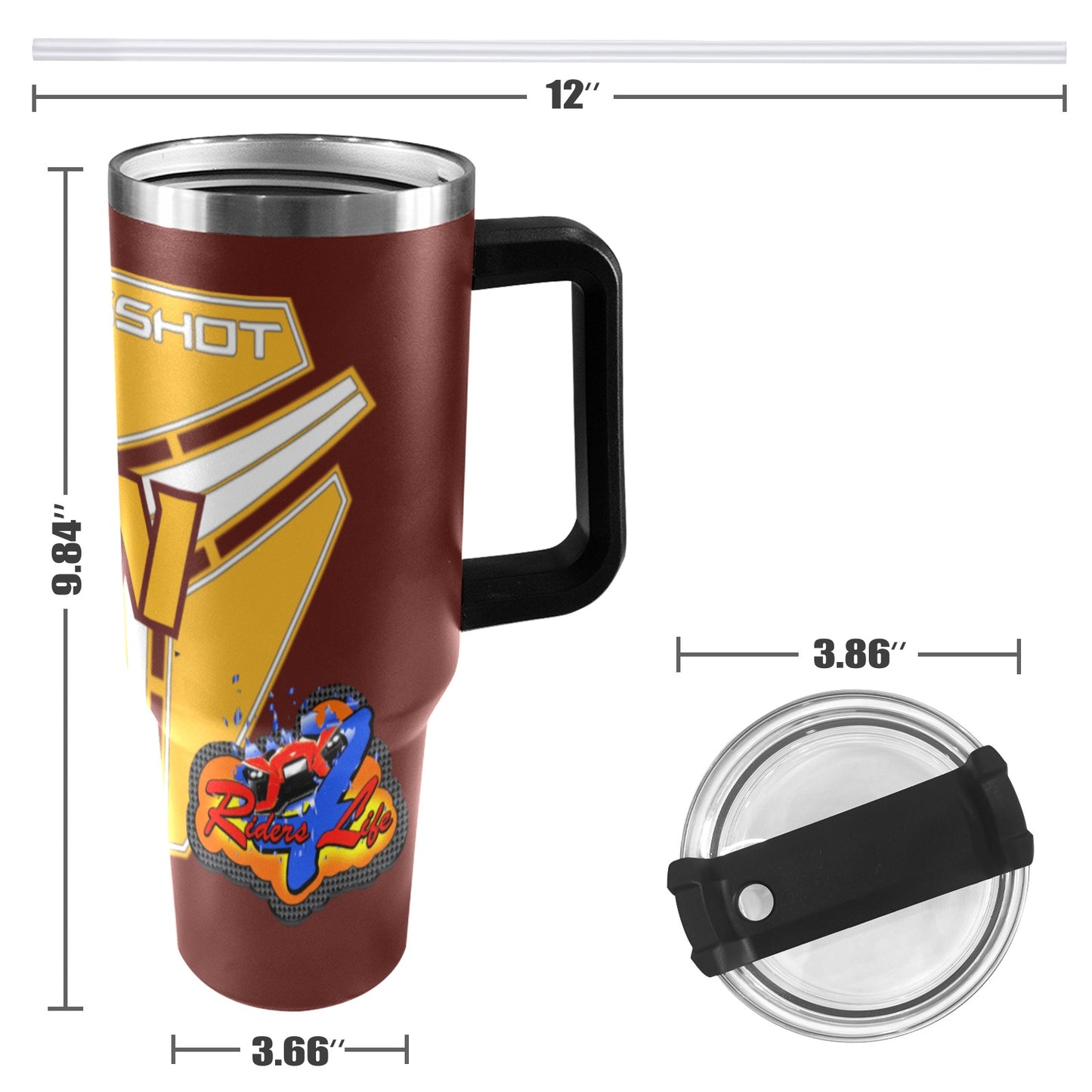 R4L COMMANDERS 40OZ TUMBLER 2025