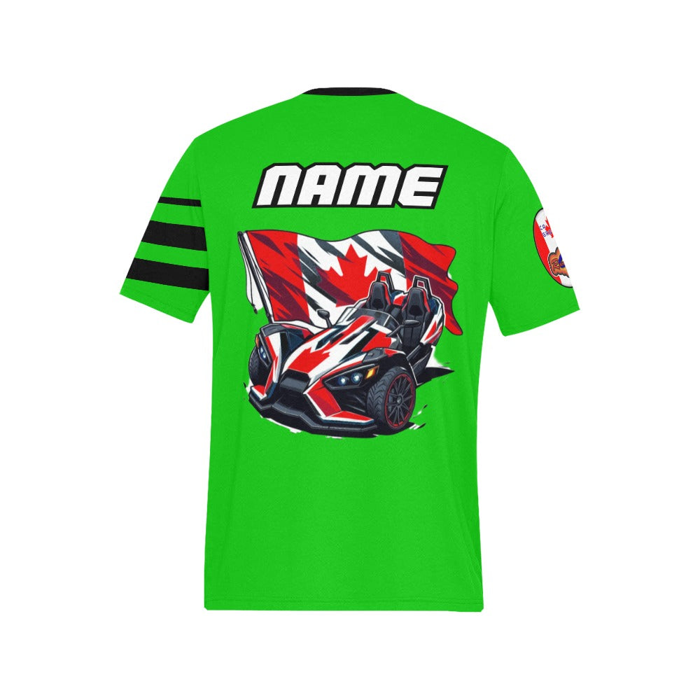 R4L Customizable Canada Tees - Red SS - Add Your Name - 8 Colors