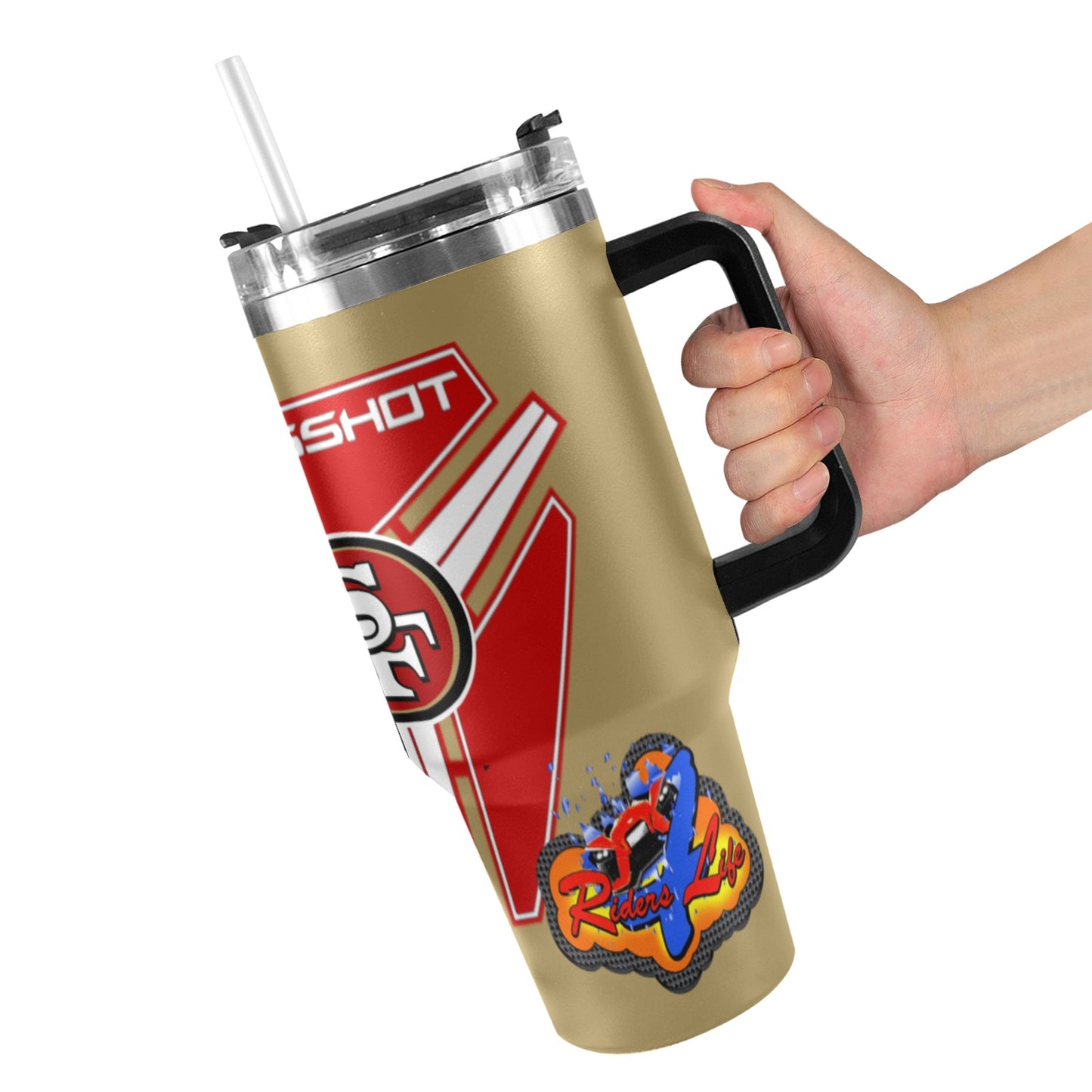 R4L 49ERS 40OZ TUMBLER 2025