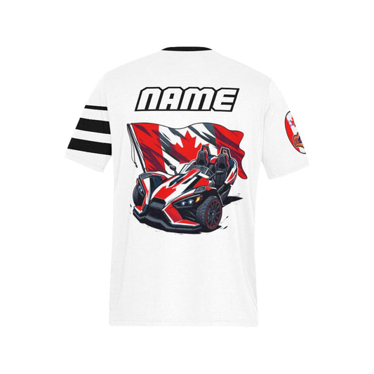 R4L Customizable Canada Tees - Red SS - Add Your Name - 8 Colors