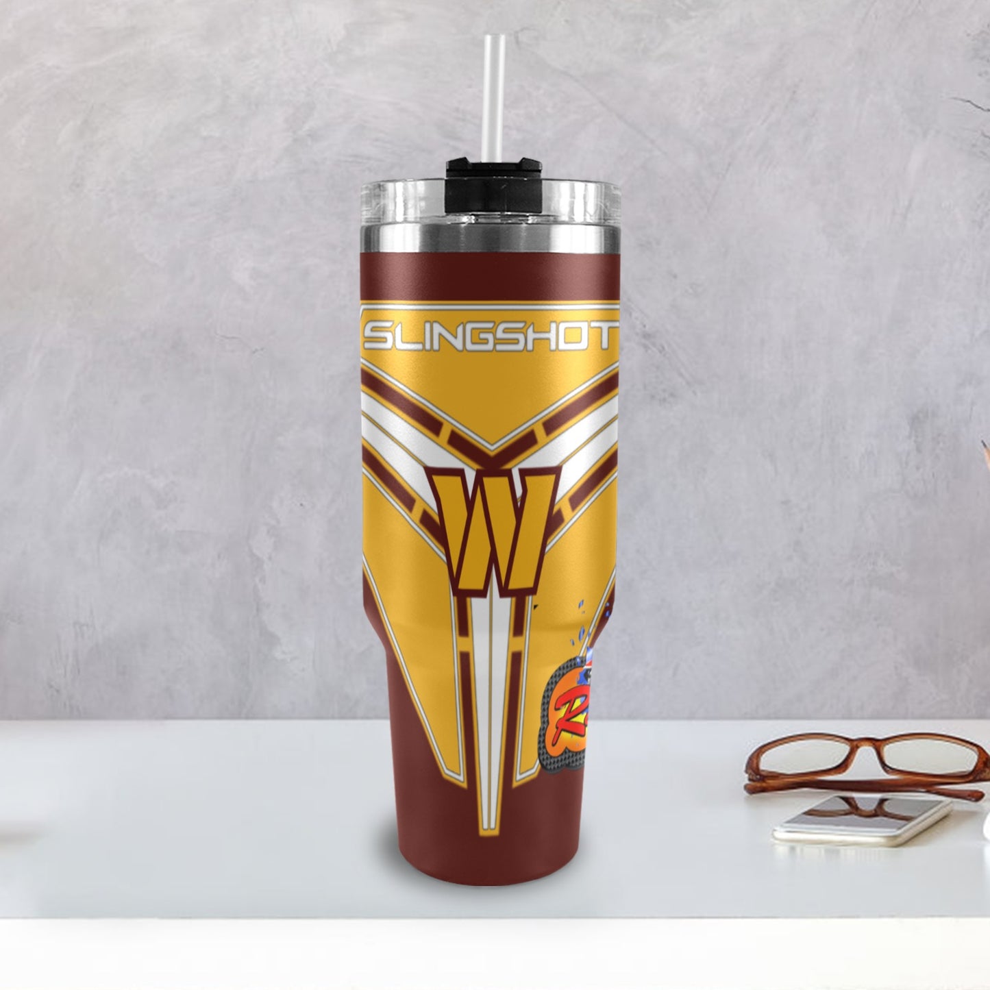 R4L COMMANDERS 40OZ TUMBLER 2025