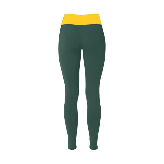 Green Bay Leggings Green