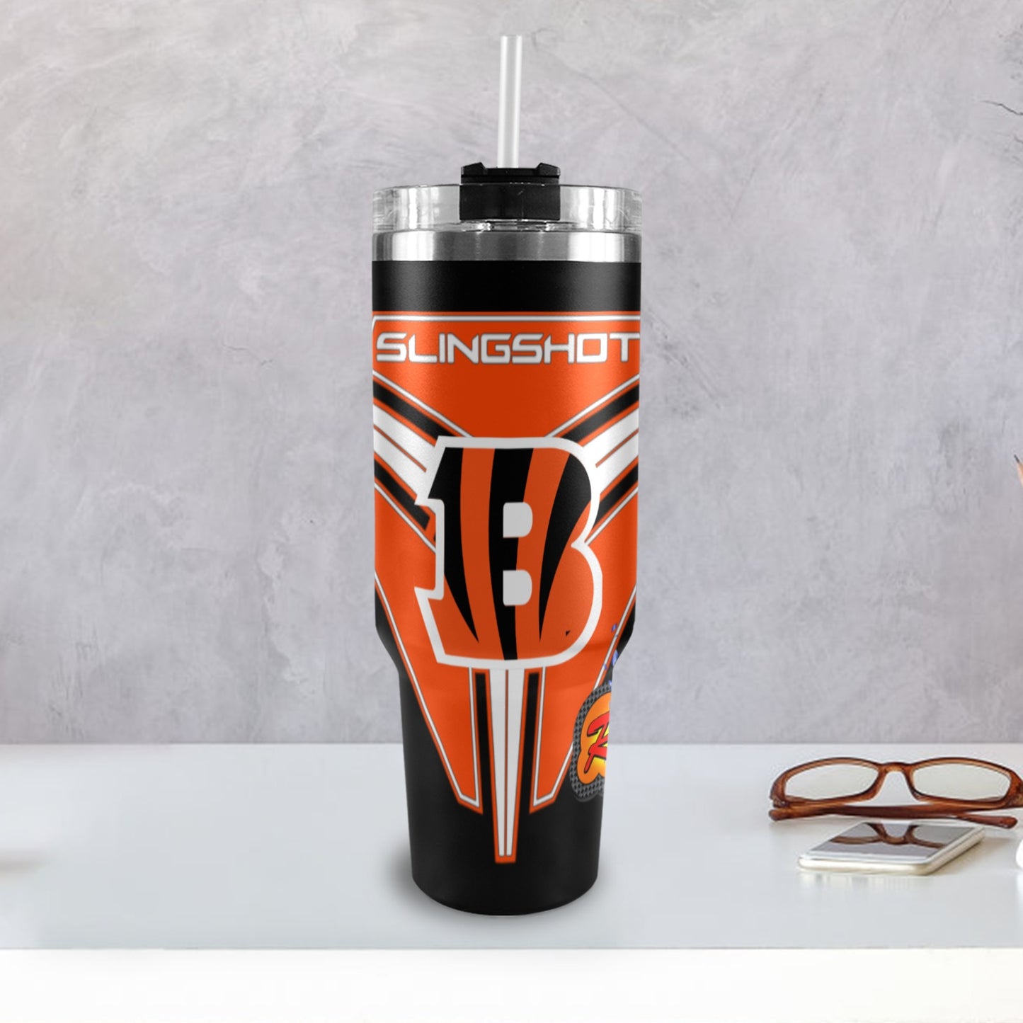 R4L BENGALS 40OZ TUMBLER 2025