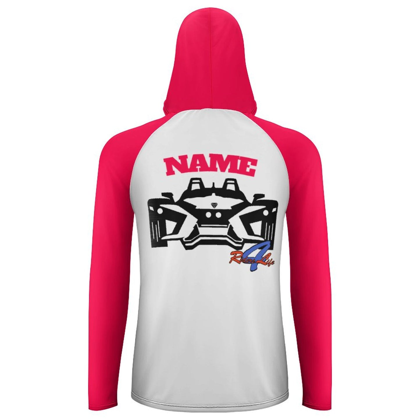Slingshot Divas Long Sleeve Sun Protection Hoodie - Coral