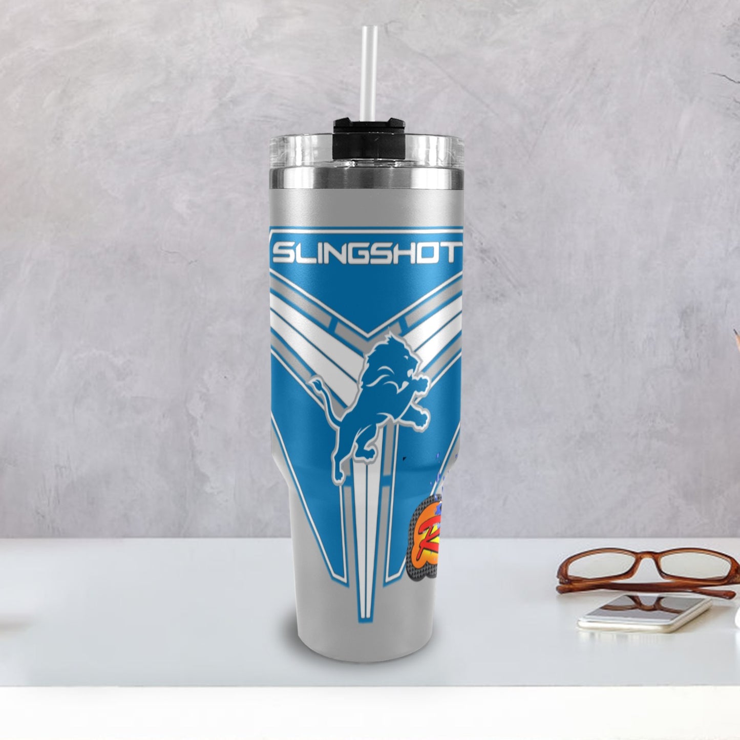R4L LIONS 40OZ TUMBLER 2025