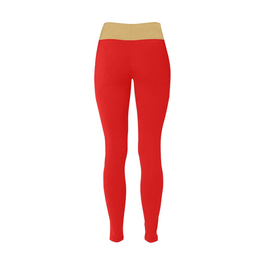 San Francisco Leggings Red