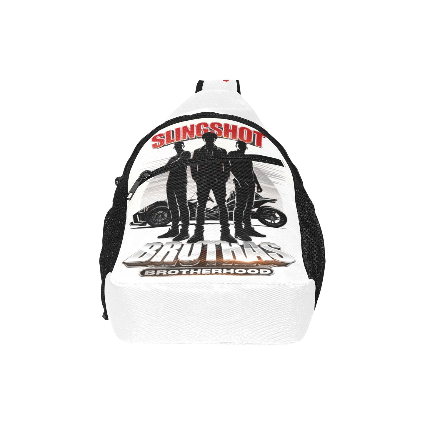 R4L Slingshot Brothas Crossbody Bag White