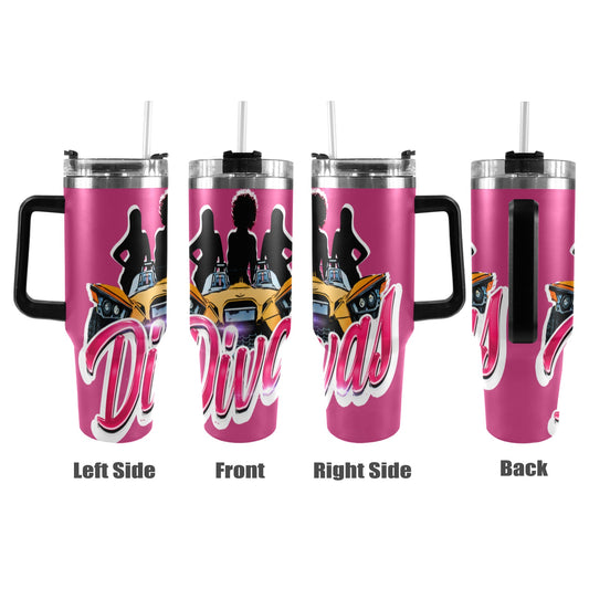 R4L Slingshot Divas 40oz Stainless Steel Stanley Mug 40oz Tumbler with Black Handle