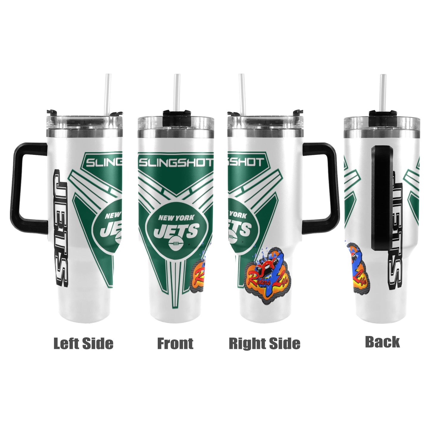 R4L JETS 40OZ TUMBLER 2025