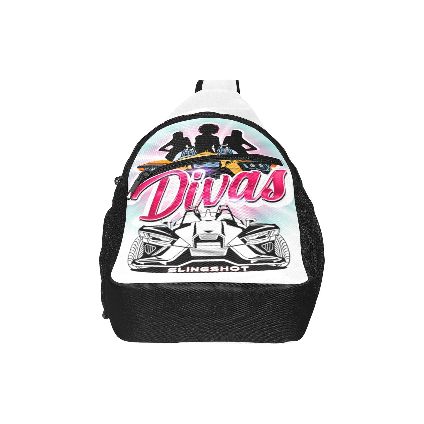 R4L Slingshot Divas Crossbody Bag White