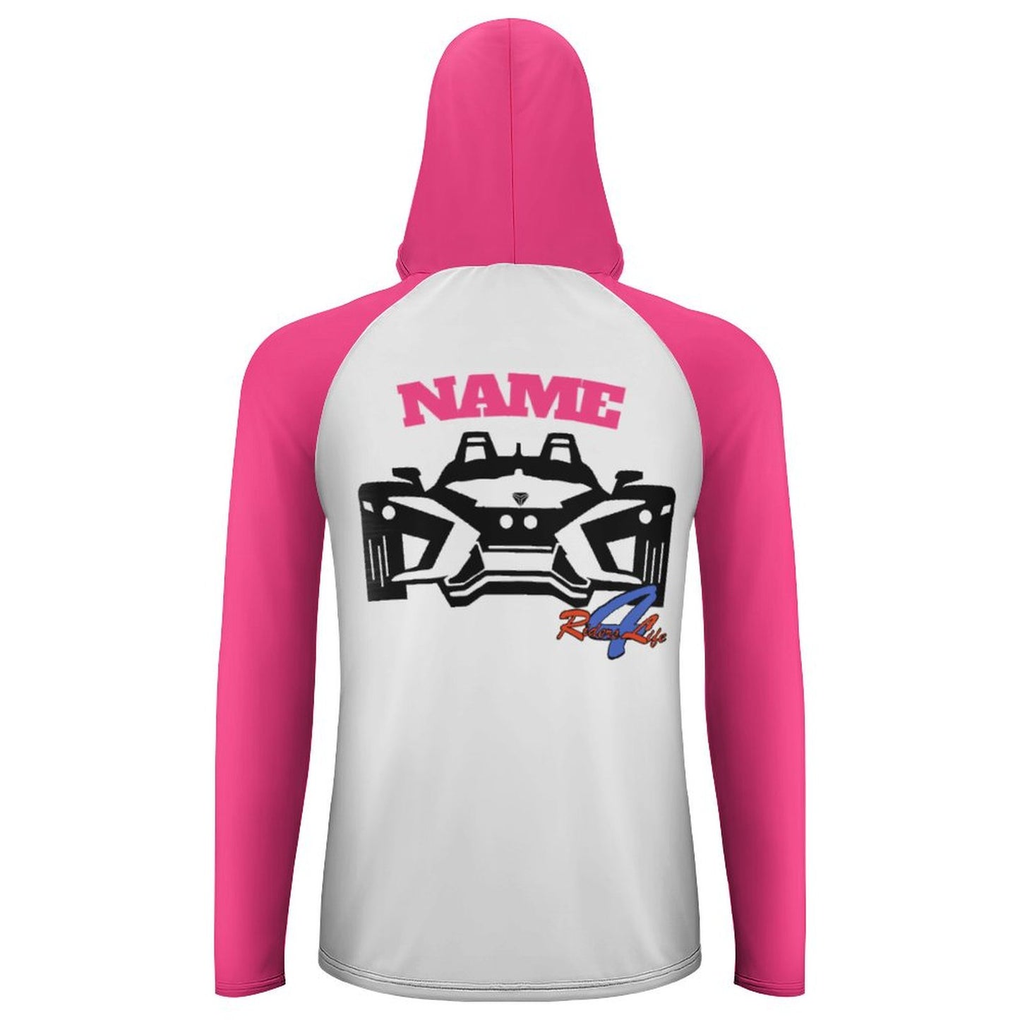 Slingshot Divas Long Sleeve Sun Protection Hoodie - Pink