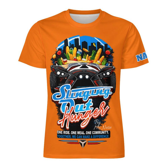 R4L Slinging Out Hunger Ice Silk Tee Orange