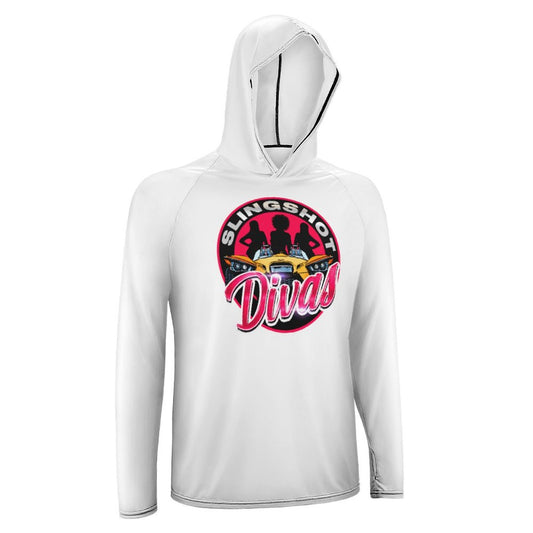 Slingshot Divas Long Sleeve Sun Protection Hoodie - White