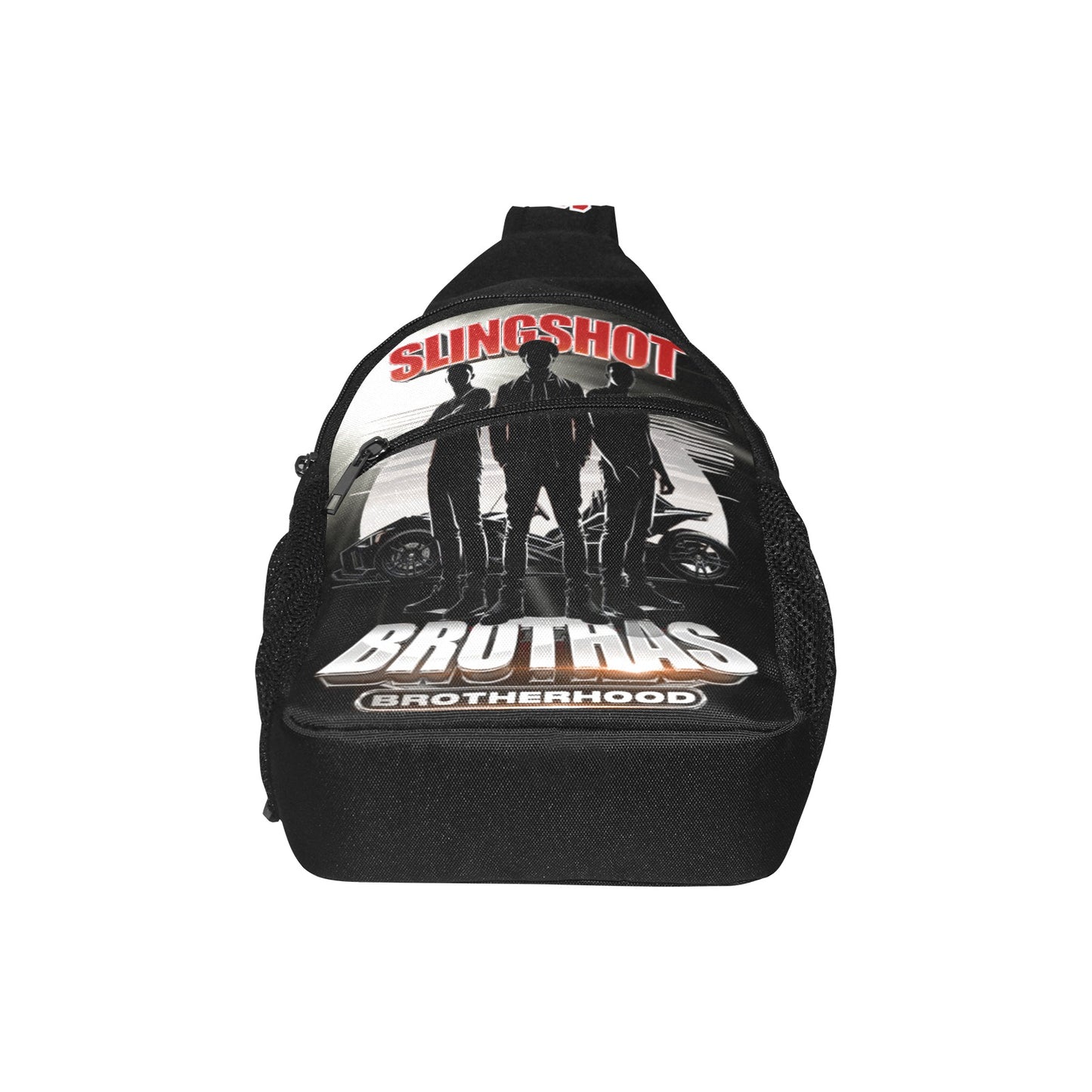 R4L Slingshot Brothas Crossbody Bag Black