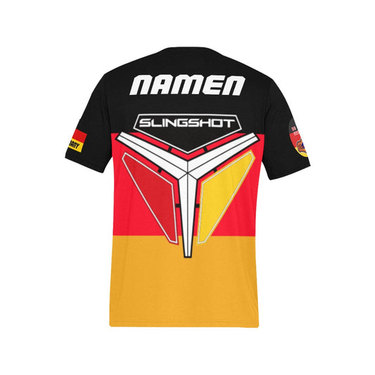 R4L Germany Customizable Casual Tee - Add your Stadt (City), Bundeslander (State) and Namen(Name)