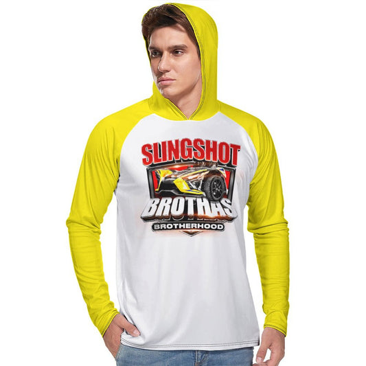 Slingshot Brothas Long Sleeve Sun Protection Hoodie - Yellow