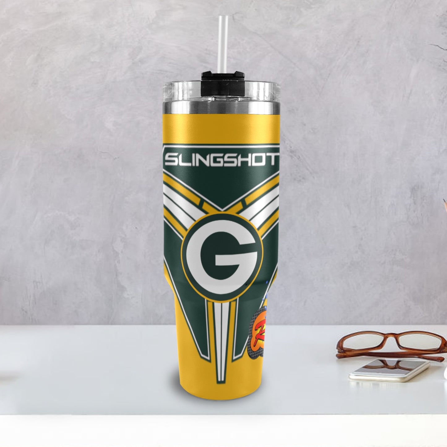 R4L PACKERS 40OZ TUMBLER 2025