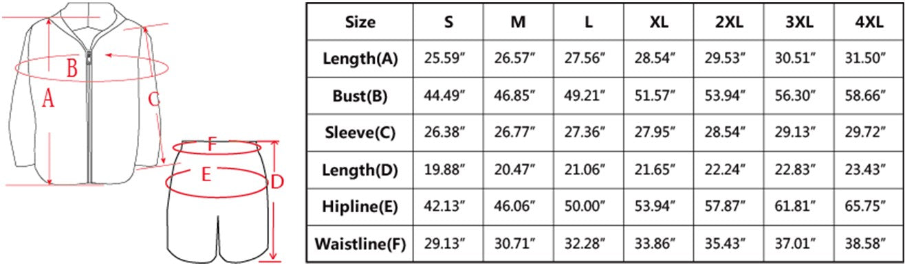R4L 2 Piece Customizable Sun Blocking Microweight Hoodie & Shorts Set