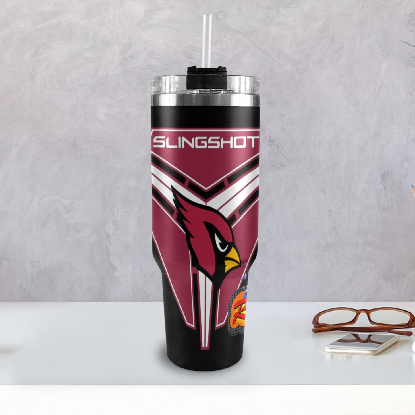R4L CARDINALS 40OZ TUMBLER 2025