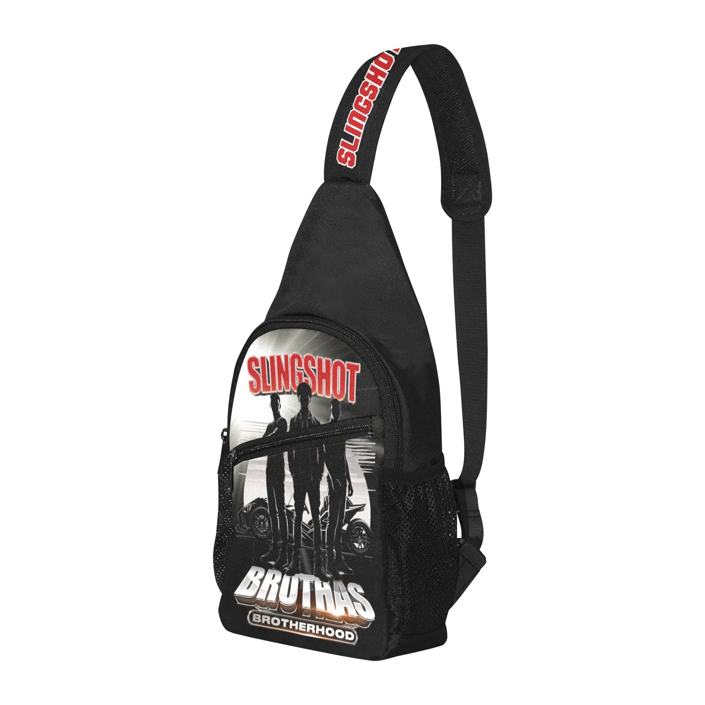 R4L Slingshot Brothas Crossbody Bag Black