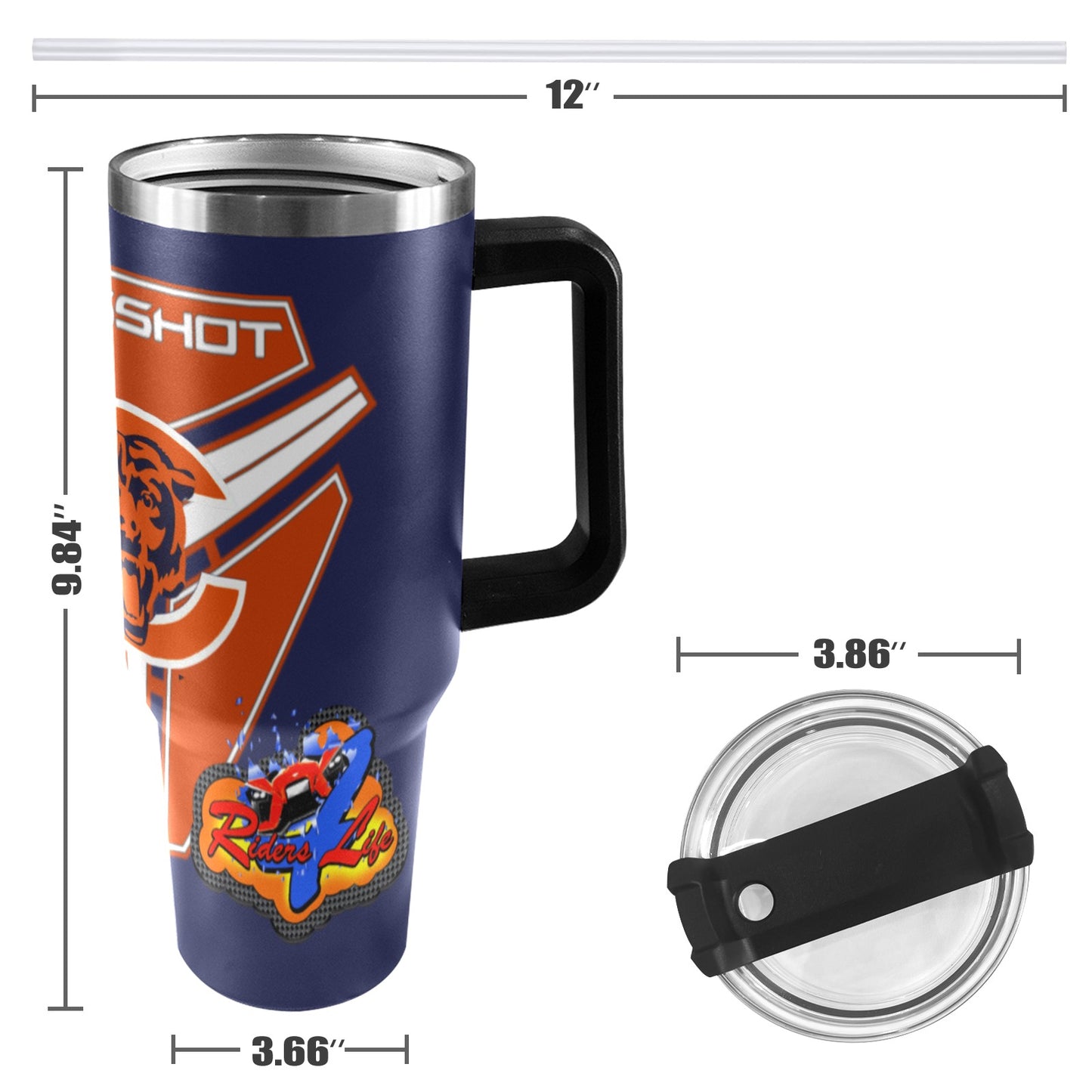 R4L BEARS 40OZ TUMBLER 2025