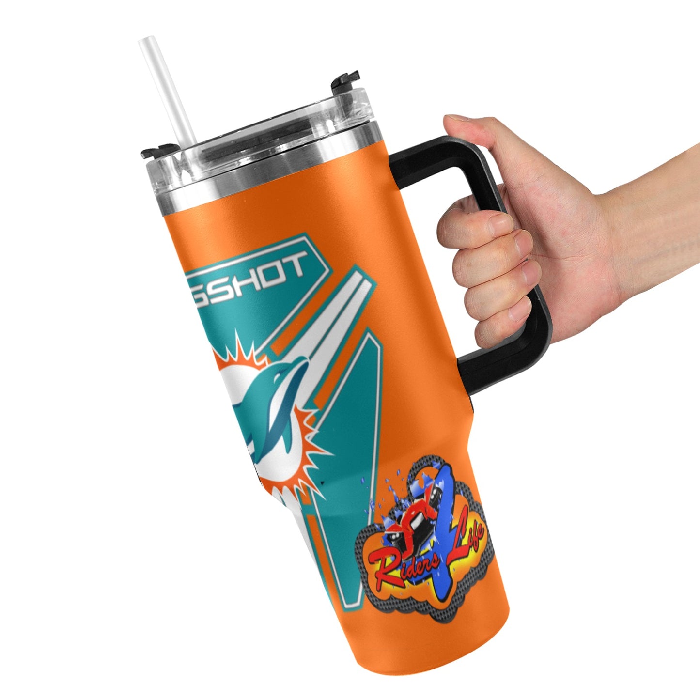 R4L DOLPHINS 40OZ TUMBLER 2025