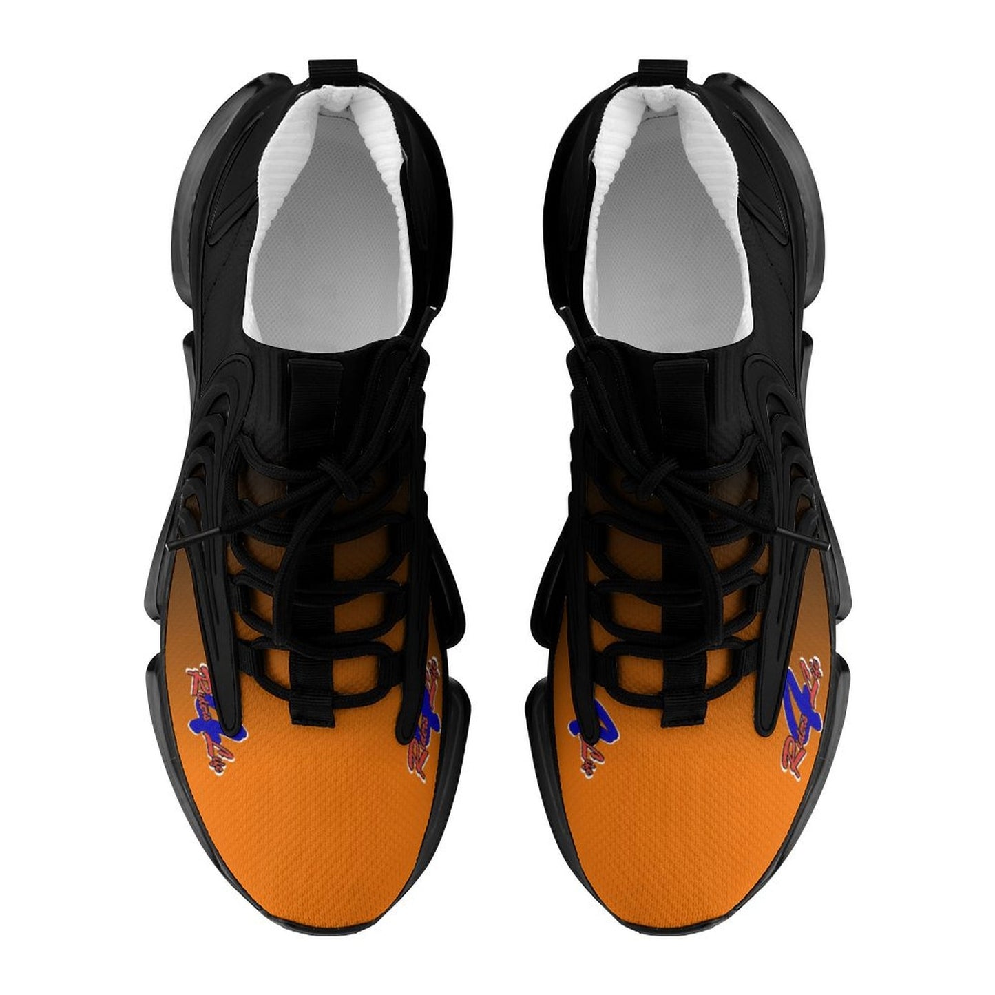 R4L Mesh Sneakers - Org/Blk
