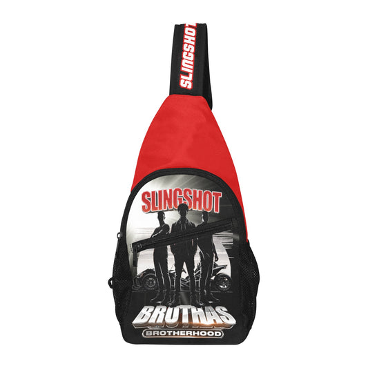 R4L Slingshot Brothas Crossbody Bag Red