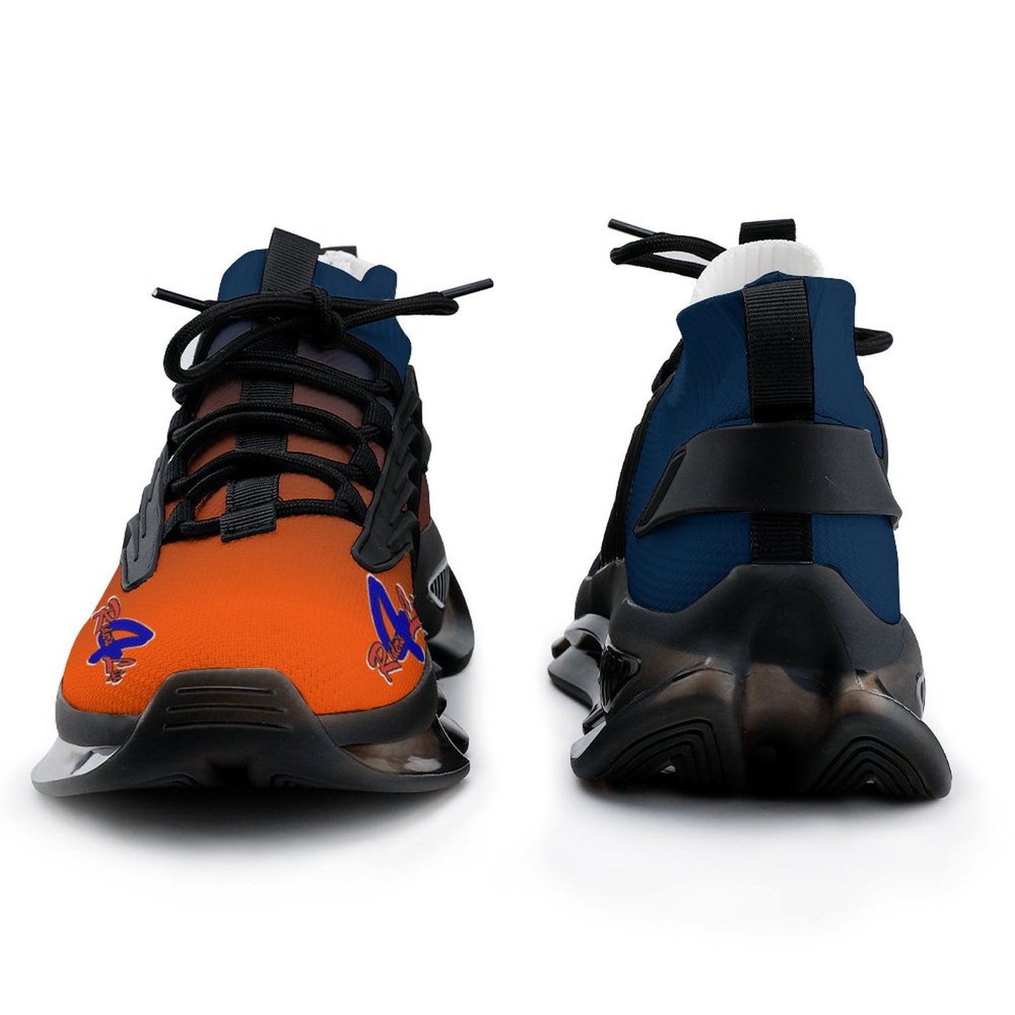 R4L Mesh Sneakers - Org/Blu