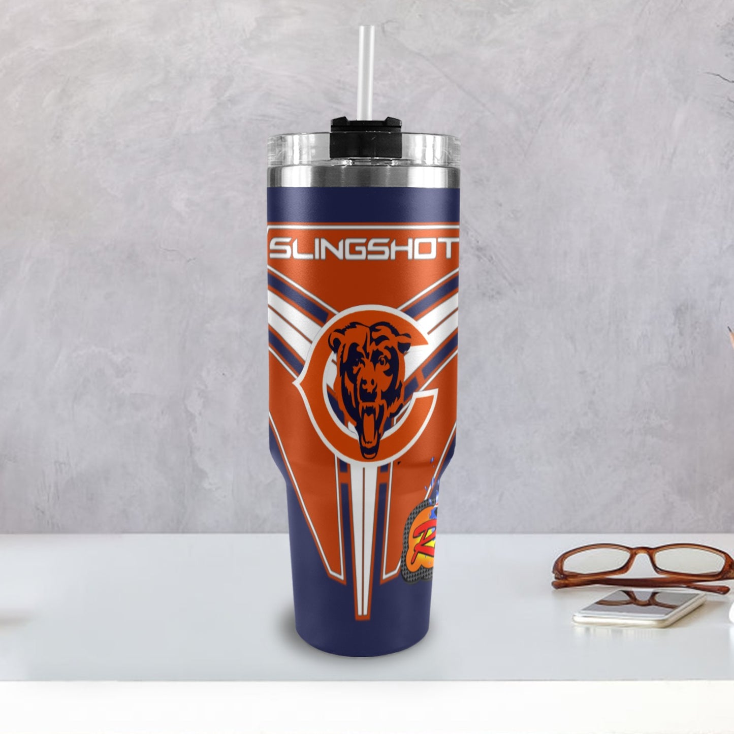 R4L BEARS 40OZ TUMBLER 2025