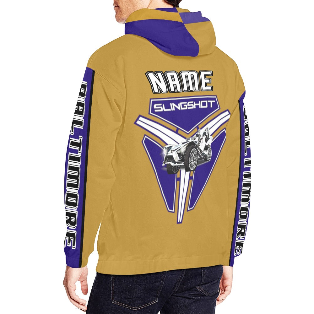 R4L Ravens Heavyweight Dry Fit Hoodie