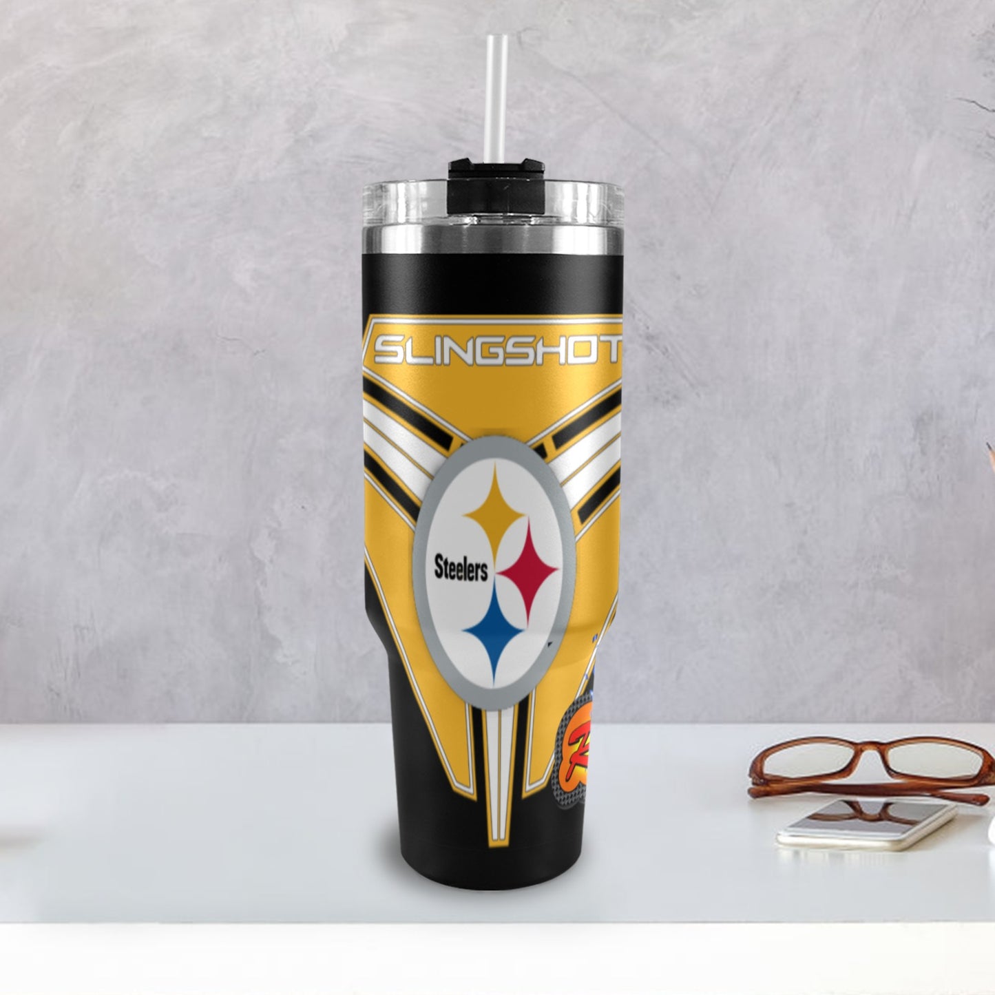 R4L STEELERS TUMBLER 2025