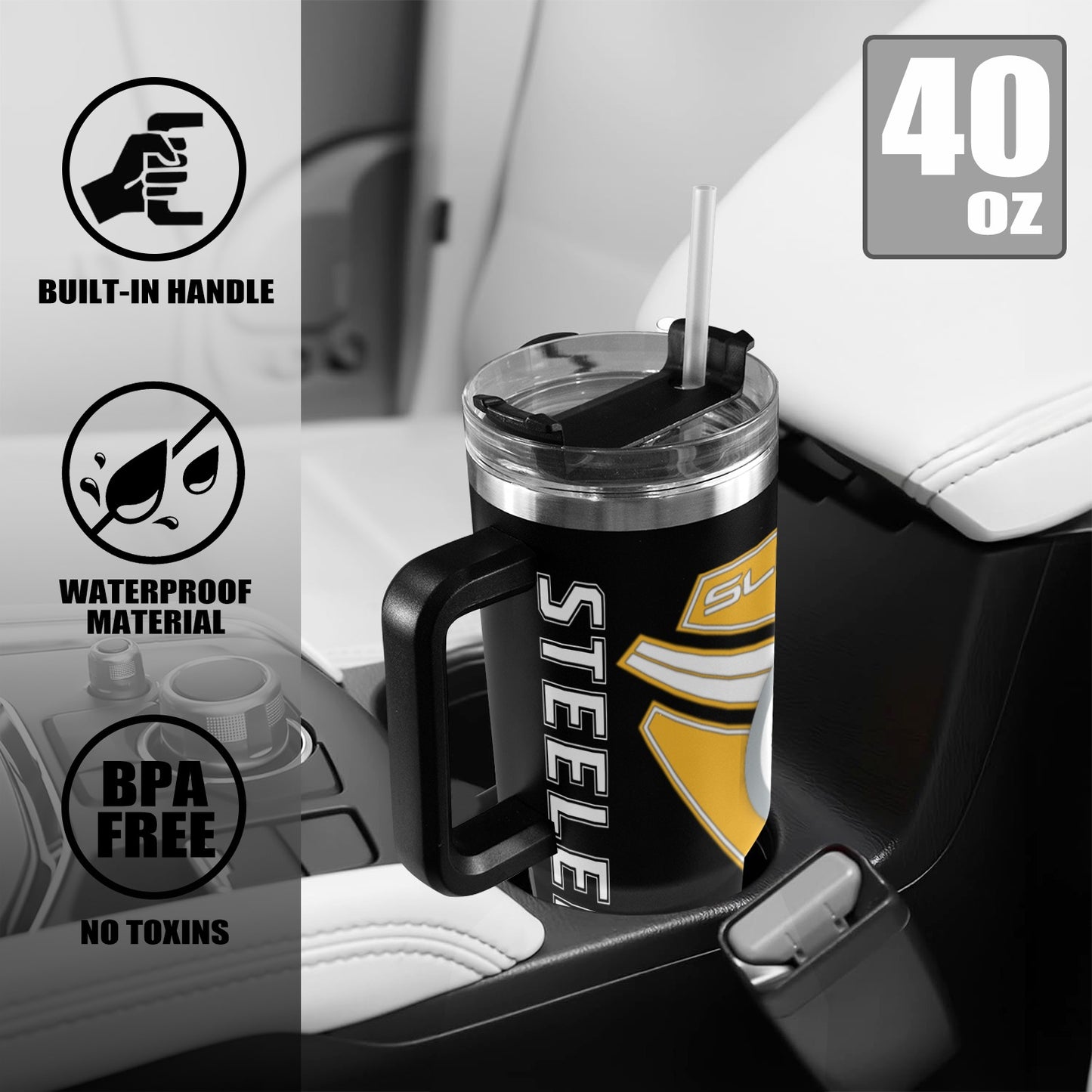 R4L STEELERS TUMBLER 2025